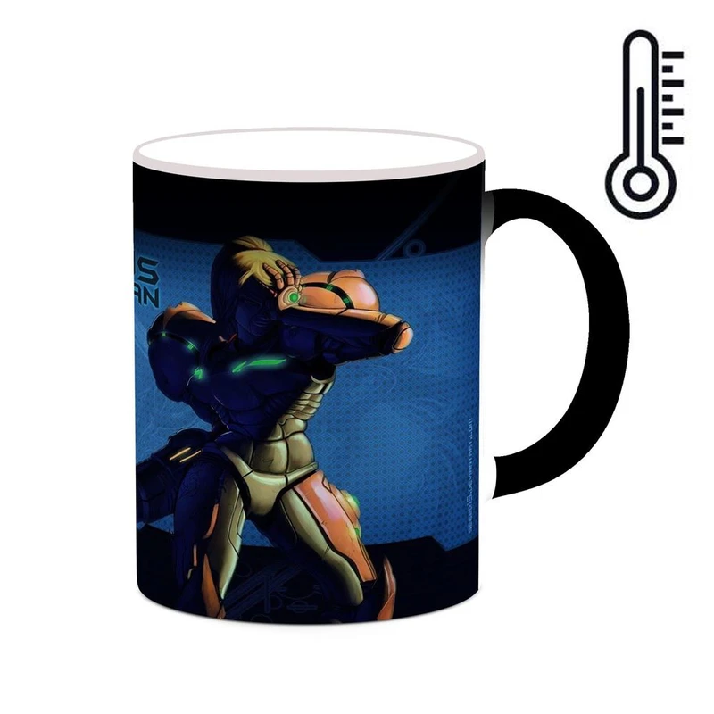 ماگ حرارتی کاکتی مدل بازی متروید پرایم Metroid Prime کد mgh29549