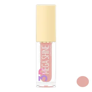 رژ لب مایع گلدن رز مدل  MEGA SHINE شماره 102