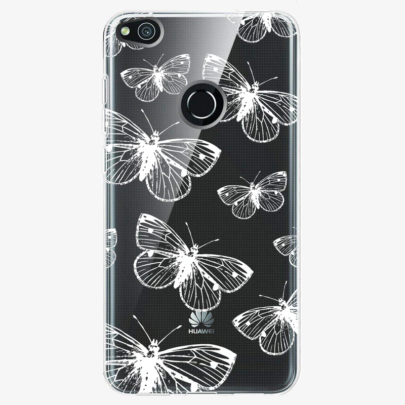 کاور مگافون طرح پروانه مدل C54-W مناسب برای گوشی موبایل آنر 8 Lite