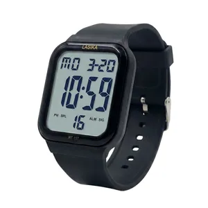 ساعت مچی دیجیتال لاسیکا مدل اسپرت تک زمانه کرنوگراف بند پیو کد L3