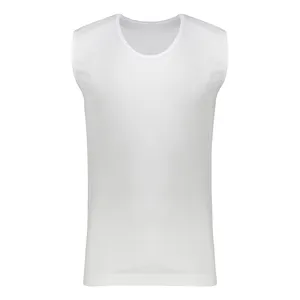 زیرپوش بدون آستین مردانه مدل سوپر نخ پنبه H001