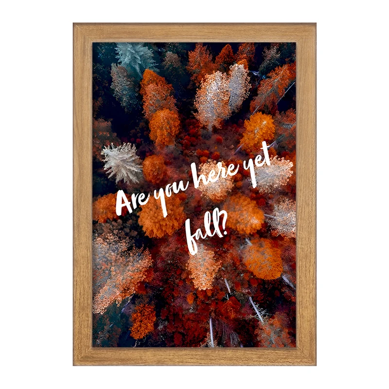 تابلو خندالو مدل پاییز کد F5247