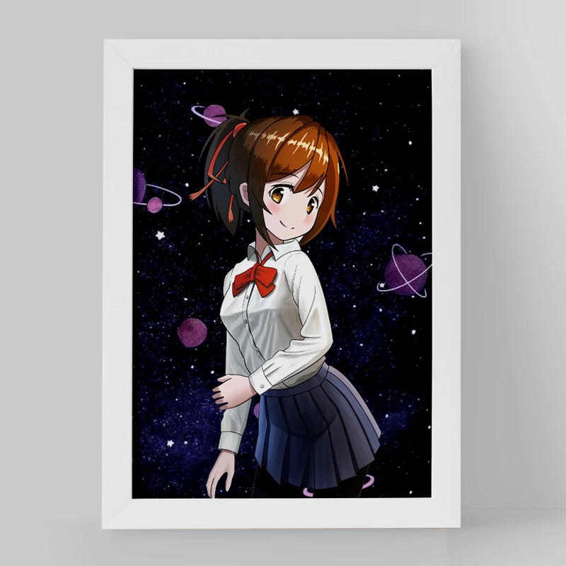 تابلو خندالو مدل میتسویا میامیزو انیمه یورنیم نام تو کد 16281