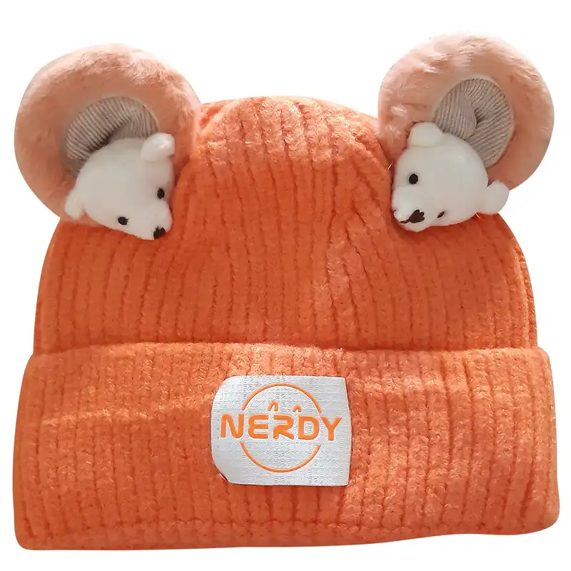 کلاه بافتنی بچگانه کد 399