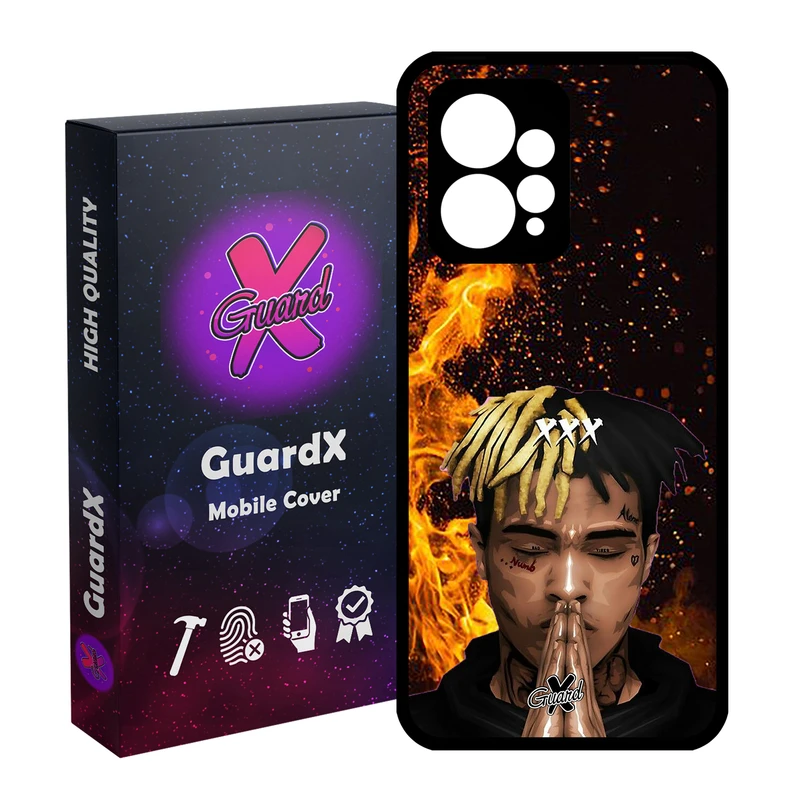 کاور گارد ایکس طرح دختر مدل Glass10366 مناسب برای گوشی موبایل شیائومی Redmi Note 12 4G