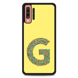 AKAM AMC-WSGA70-ALPHADOODLEBET-7 Cover For Samsung Galaxy A70