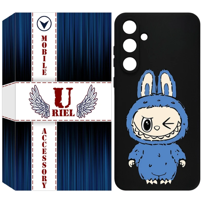 کاور یوریل مدل KSH کد 116 طرح لبوبو Labubu مناسب برای گوشی  موبایل سامسونگ Galaxy S25 FE