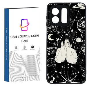 کاور قاب گارد گوشی طرح دخترانه کد 125 - TPU مناسب برای گوشی موبایل شیائومی Redmi Note 12 4G