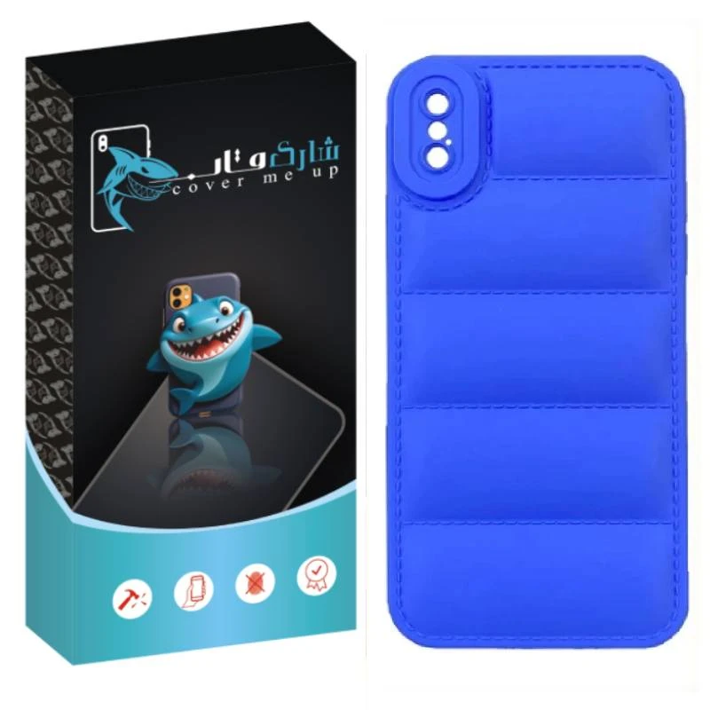 کاور شارک قاب مدل پافری مناسب برای گوشی موبایل اپل iphone XS Max