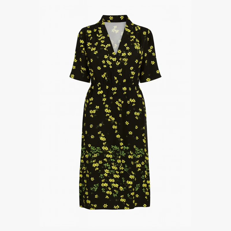 پیراهن یقه برگردان زنانه نکست مدل 21441083