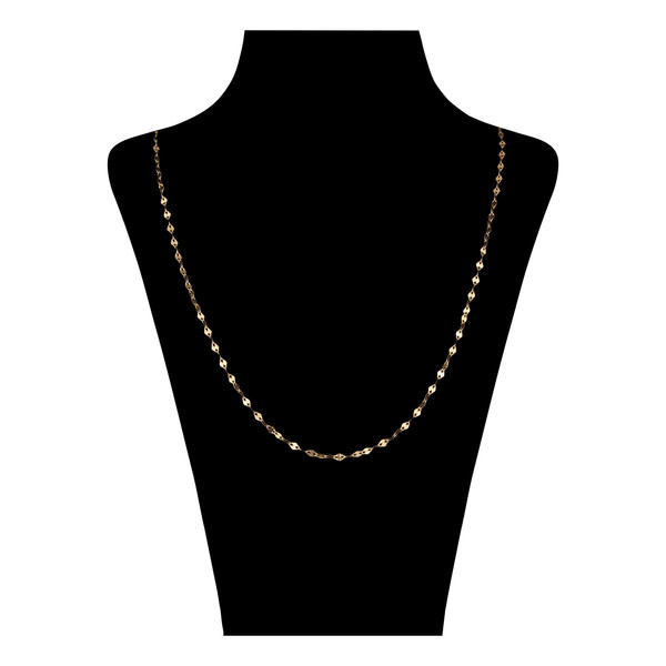 گردنبند طلا 18 عیار زنانه درگونه مدل استار لوکس