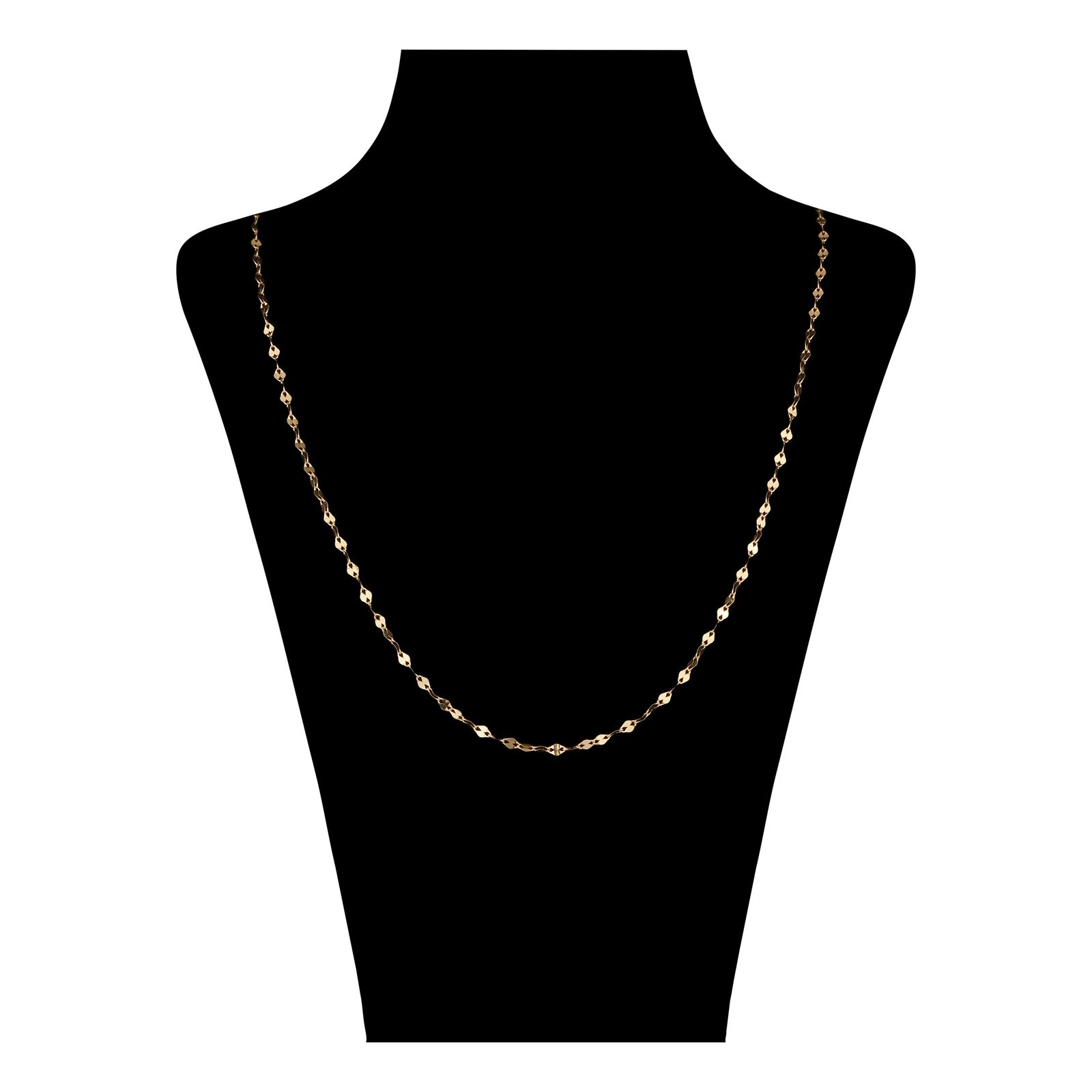 گردنبند طلا 18 عیار زنانه درگونه مدل استار لوکس - - 1