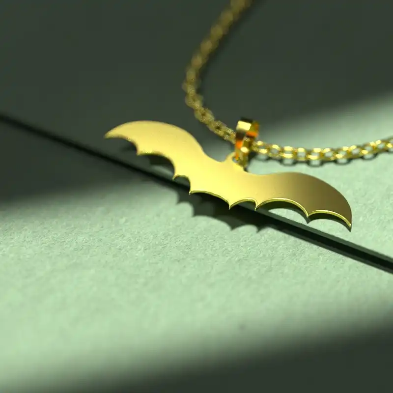 گردنبند طلا 18 عیار زنانه مدوپد مدل هالووین کد G3-1-1029