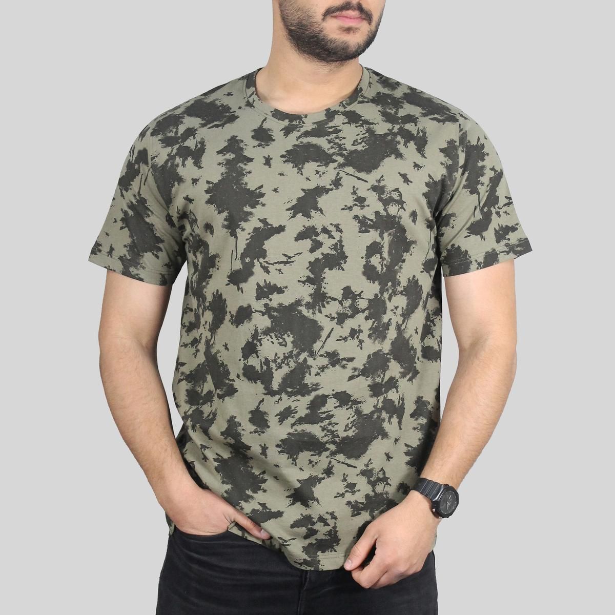 تی شرت آستین کوتاه مردانه مالدینی مدل t-494 -  - 1