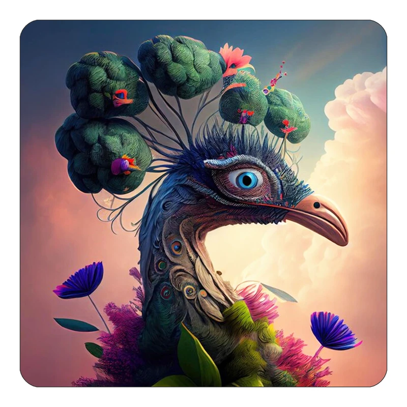 مگنت کاکتی طرح حیوانات رنگی مدل mp26304