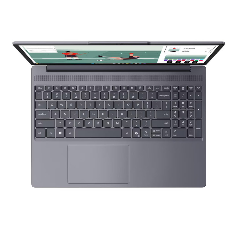 لپ تاپ 15.3 اینچی لنوو مدل IdeaPad Slim 3 15IWC11-Core 7 350-16GB DDR5 5600MHz-512GB SSD-IPS Touch WUXGA-W