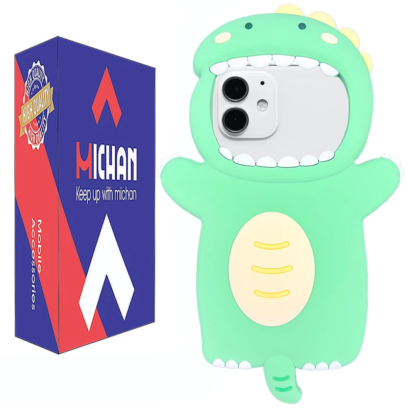 کاور میچان طرح دایناسور مناسب برای گوشی موبایل اپل IPHONE 12