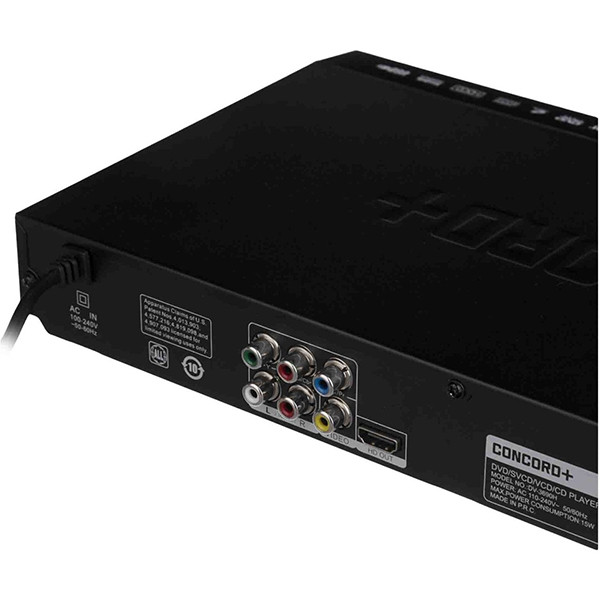 پخش کننده DVD کنکورد پلاس مدل CP-DV3690H-666 پخش کننده DVD کنکورد پلاس مدل CP-DV3690H-666