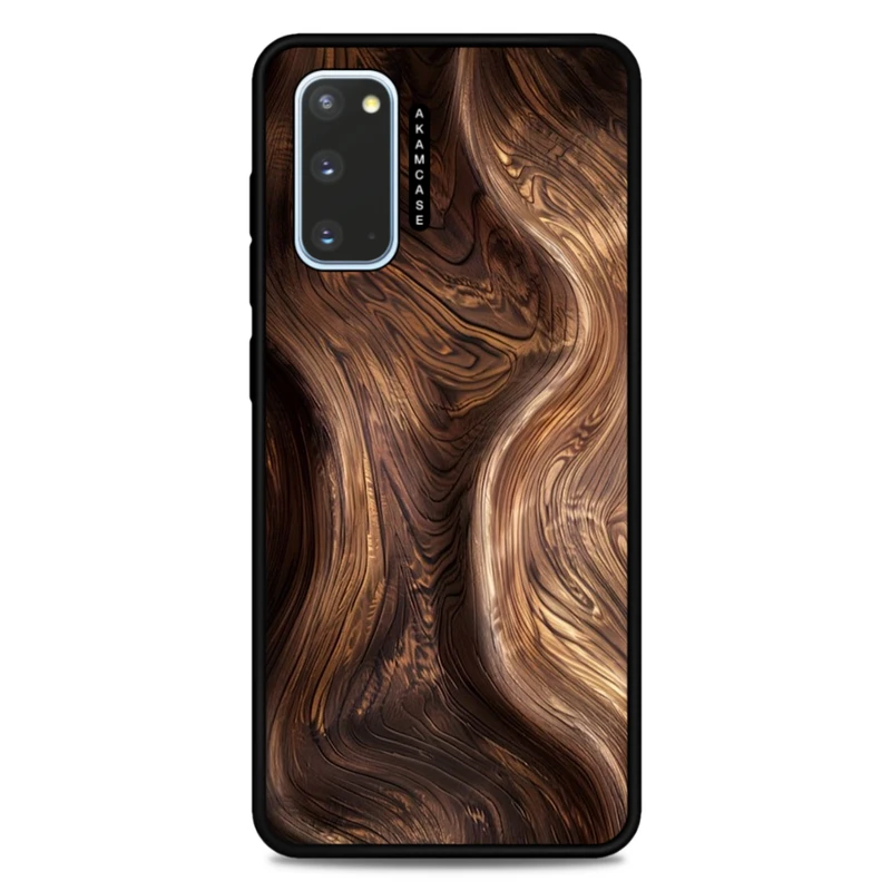 کاور آکام مدل AMC-WSGS20-WOOD-8 مناسب برای گوشی موبایل سامسونگ Galaxy S20