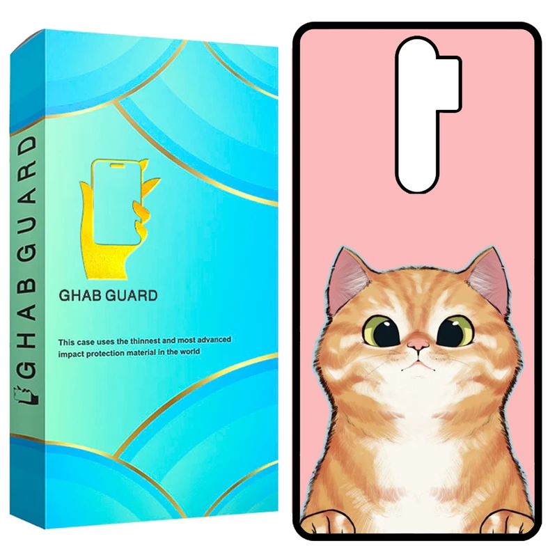 کاور قاب گارد طرح گربه مدل GCHPN8P مناسب برای گوشی موبایل شیائومی Redmi Note 8 Pro