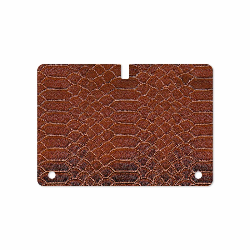 برچسب پوششی ماهوت مدل Brown-Snake-Leather مناسب برای تبلت سامسونگ Galaxy Tab S 10.5 2014 T800