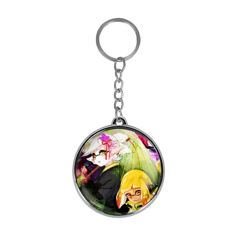 جاکلیدی خندالو طرح بازی اسپلاتون (Splatoon) مدل دوطرفه کد 3332933330