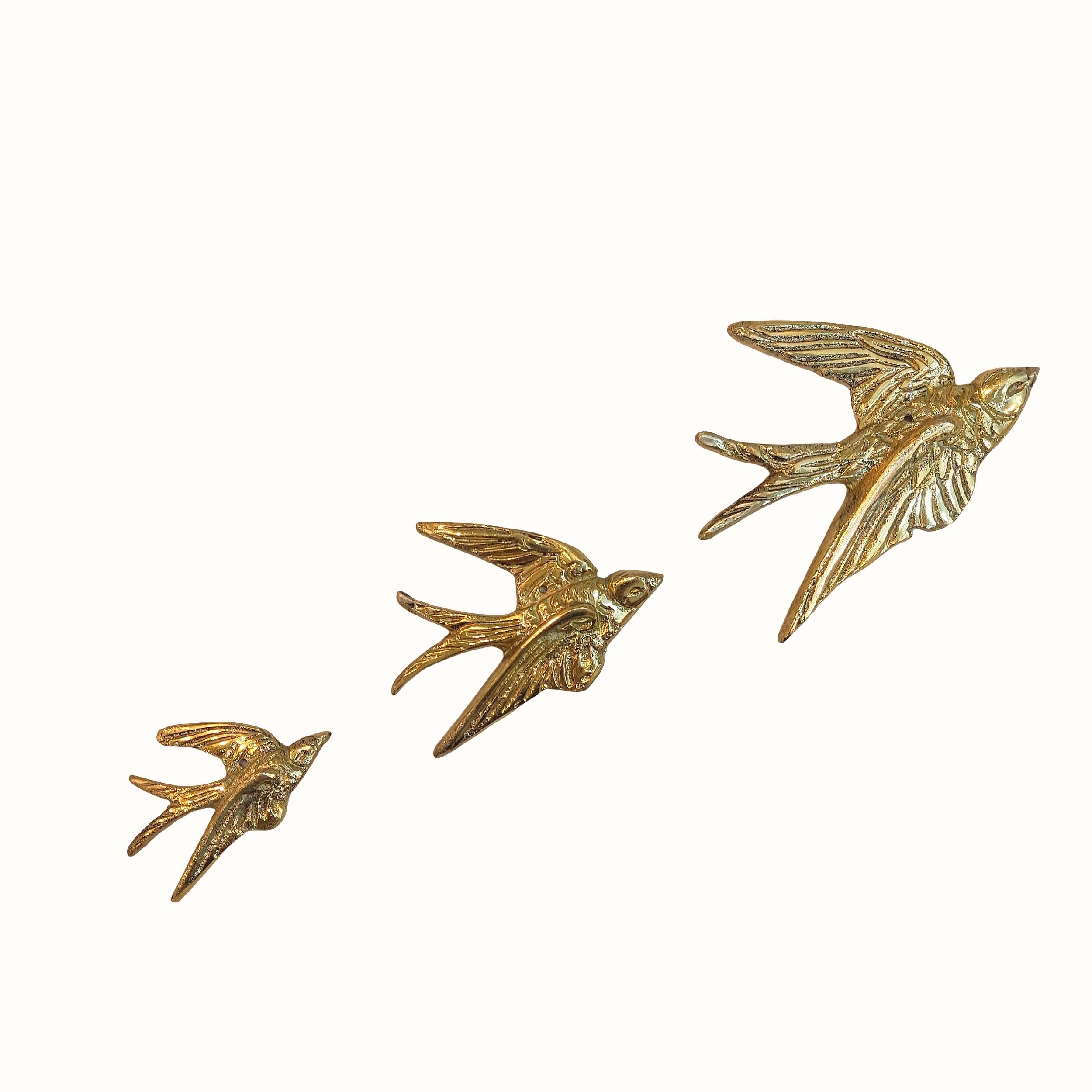 دیوارکوب برنزی مدل پرستو کد  B1006 بسته 3 عددی