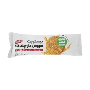 بیسکویت سبوس دار چند غله کوپا - 155 گرم 