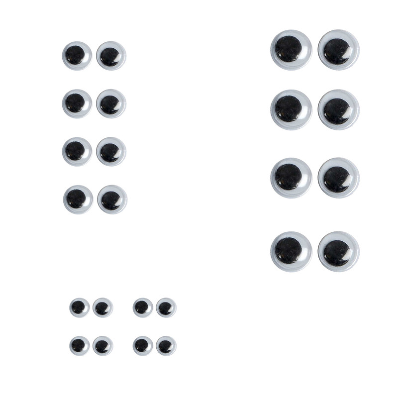 چشم عروسک مدل M002 مجموعه 24 عددی