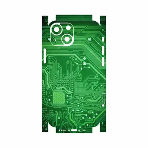 MAHOOT Green-Printed-Circuit-Board-FullSkin Cover Sticker for Apple iPhone 13 Mini