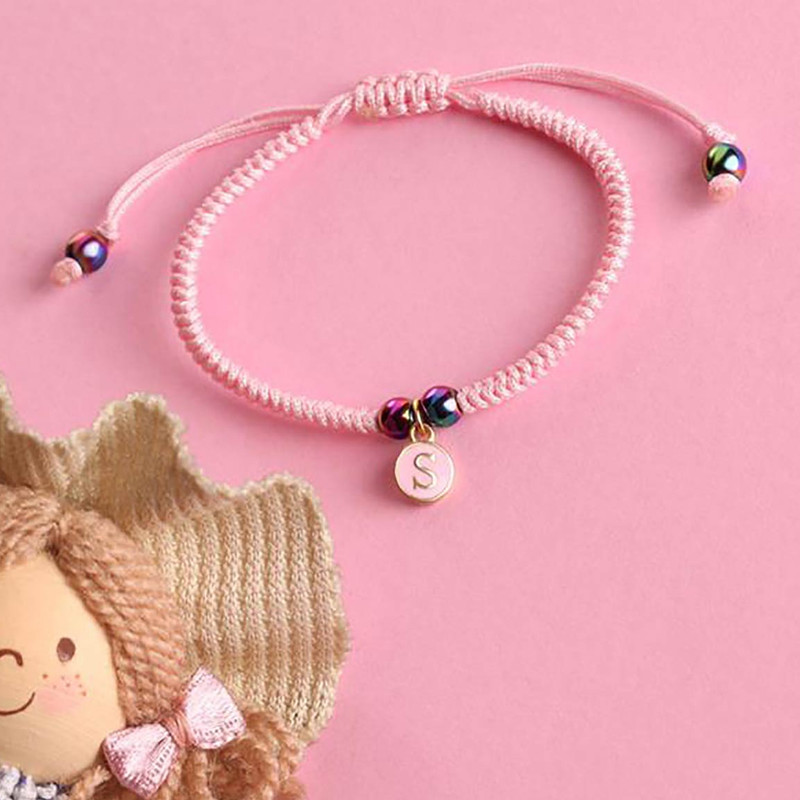 دستبند طلا 18 عیار بچگانه کیا گالری مدل KB004 دستبند طلا 18 عیار بچگانه کیا گالری مدل KB004