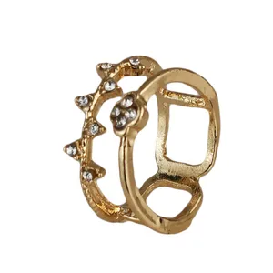 بند انگشتی زنانه مدل دو لاین کد AE38