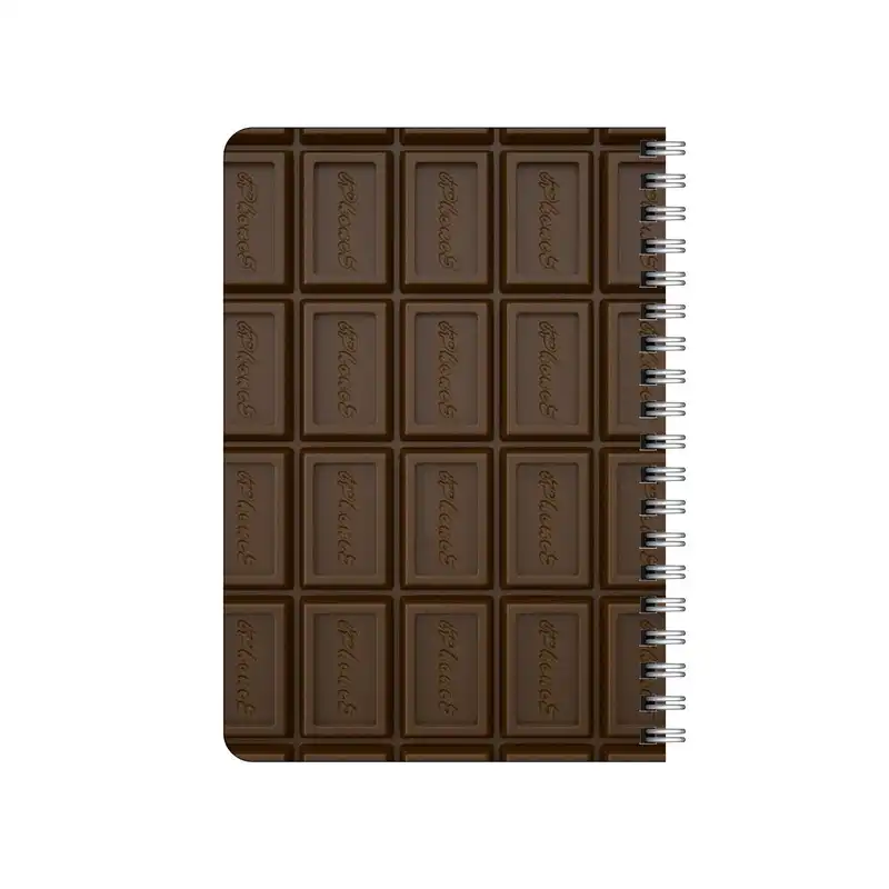دفترچه یادداشت بامبیلیپ مدل چوبی طرح پترن شکلاتی کد 3645032