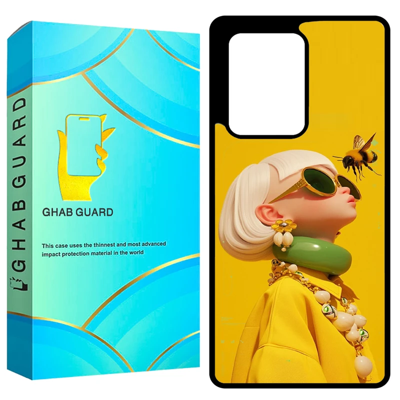 کاور قاب گارد طرح دختر مدل GCHPS20U مناسب برای گوشی موبایل سامسونگ Galaxy S20 Ultra 4G / Galaxy S20 Ultra 5G