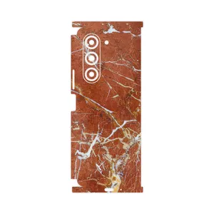 MAHOOT Red Marble-FullSkin Cover Sticker for Samsung Galaxy Z Fold 5