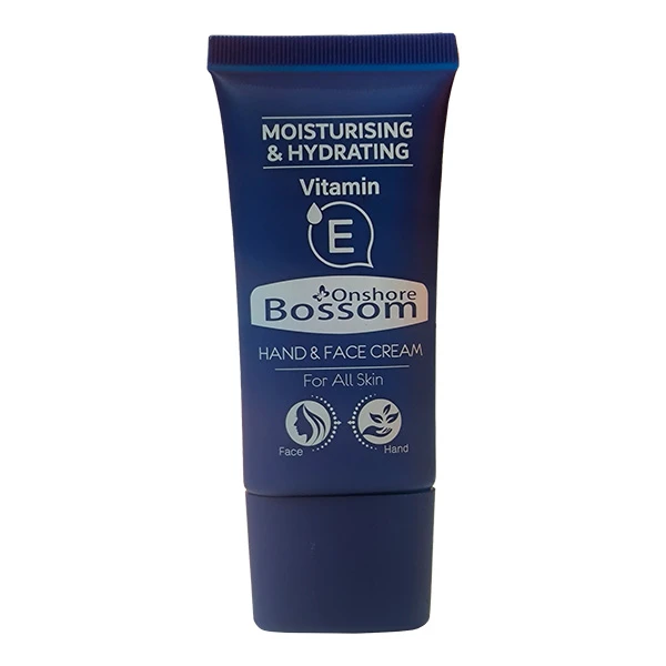 کرم مرطوب کننده دست و صورت انشور بوسوم مدل ویتامین E مناسب انوع پوست حجم 35 میلی لیتر