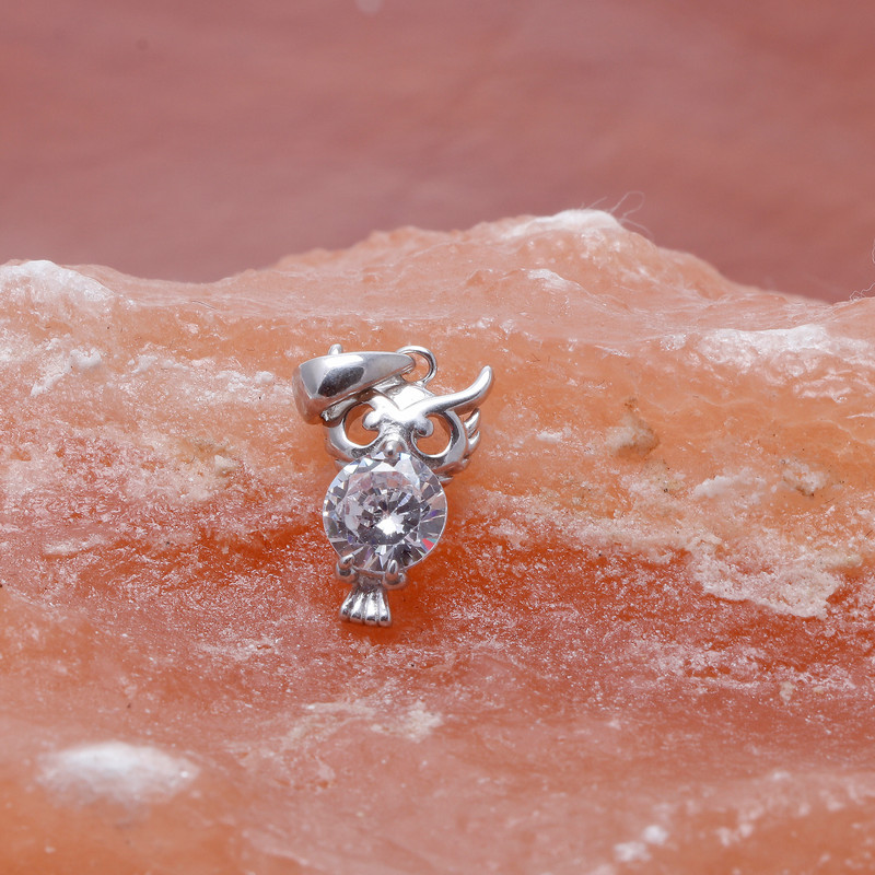 آویز گردنبند نقره زنانه مدل GTA-357