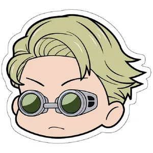 استیکر مدل Jujutsu Kaisen Nanami Chibi Head