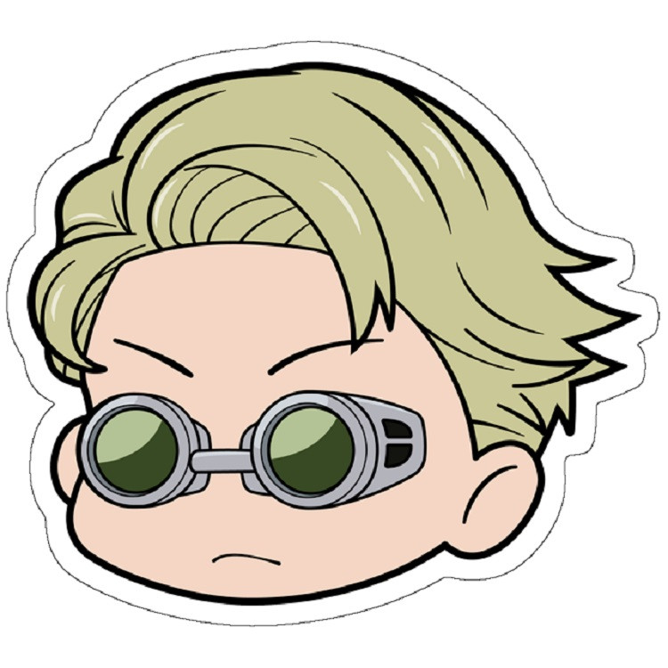 استیکر مدل Jujutsu Kaisen Nanami Chibi Head