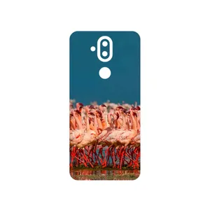 MAHOOT Flamingo Cover Sticker for Nokia 8.1