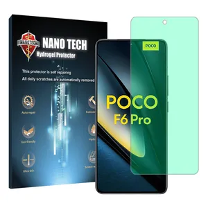 Nano tech green light screen protector suitable for Xiaomi Poco F6 Pro mobile phone