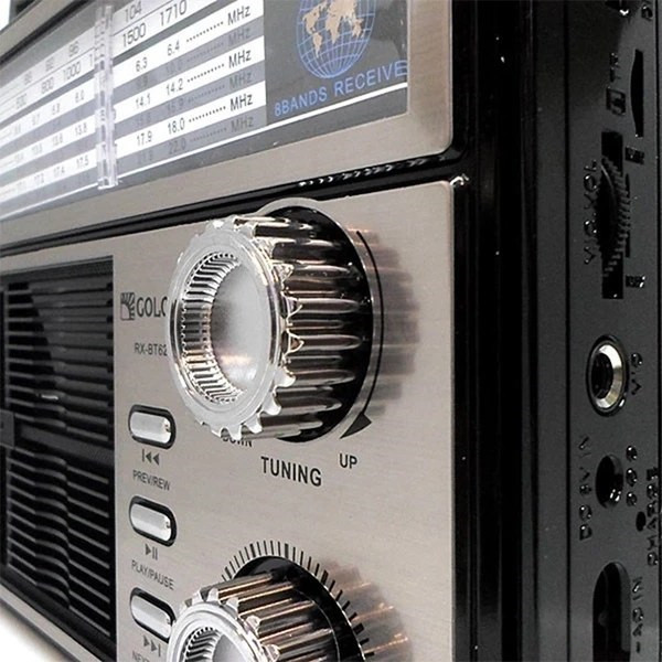 رادیو اسپیکر FM، AM، SW گولون مدل RX-BT-626S  دارای Bluetooth