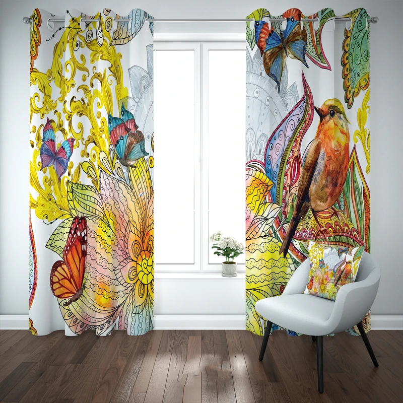 پرده مدل b2247 سایز 140×280 سانتی متر