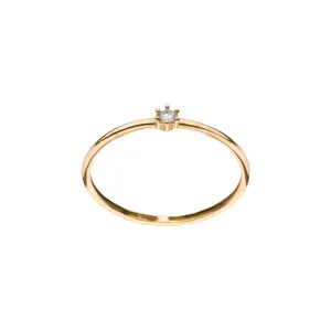 انگشتر طلا 18 عیار زنانه میو گلد مدل R119