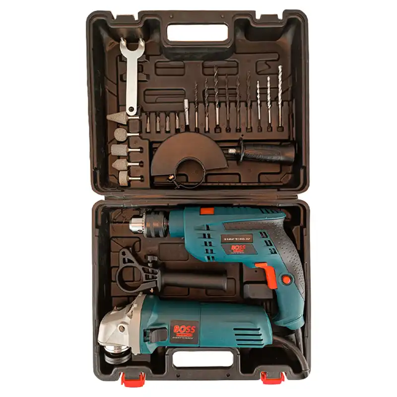 ابزار کارگاهی قابل حمل باس مدل LIFE_STYLE مجموعه 28 عددی