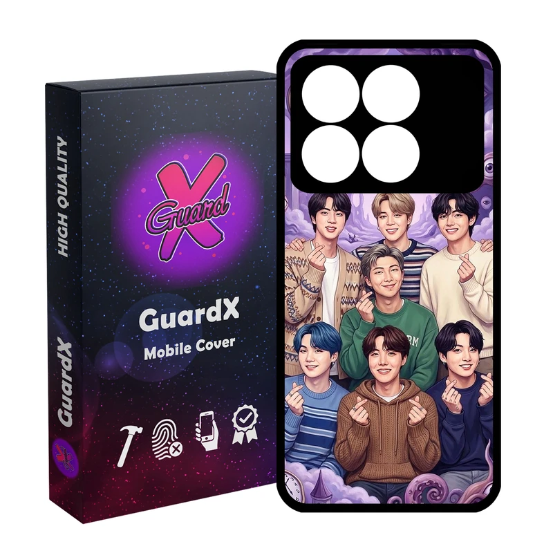 کاور گارد ایکس طرح Boys مدل 11051 مناسب برای گوشی موبایل شیائومی Poco X6 Pro 5G / Redmi K70E