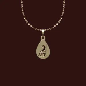 گردنبند طلا 18 عیار زنانه مدوپد مدل هندسی کد W2-1-1024