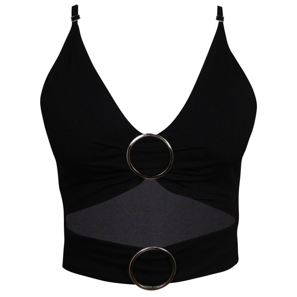 نیم تنه زنانه ماییلدا مدل سگگ دار جلو باز بدون فنر کد 4780-449