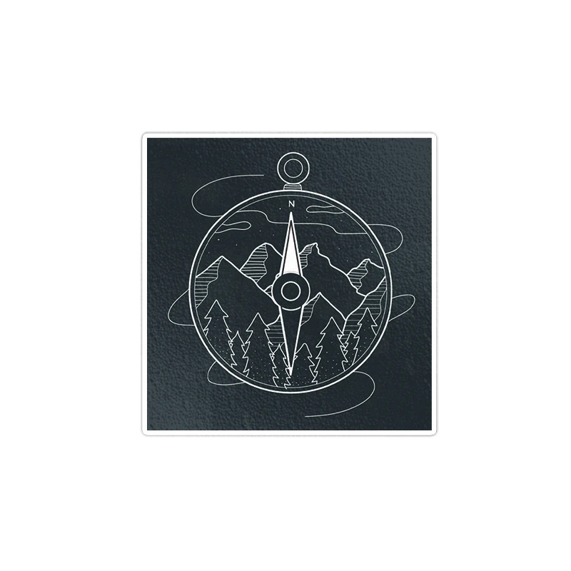     استیکر لپ تاپ ویندی دیزاین طرح camping مدل vindi1000