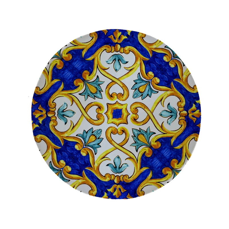 پادری مدل دایره طرح سنتی کد 5451 سایز 90 × 90 سانتی متر